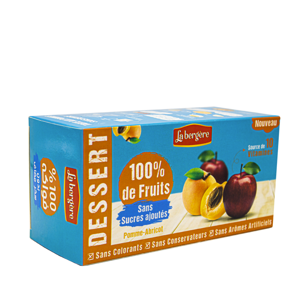 Dessert Pomme-Abricot 100g