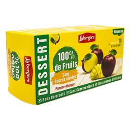 [[DPM]] Dessert pomme-mangue 100g