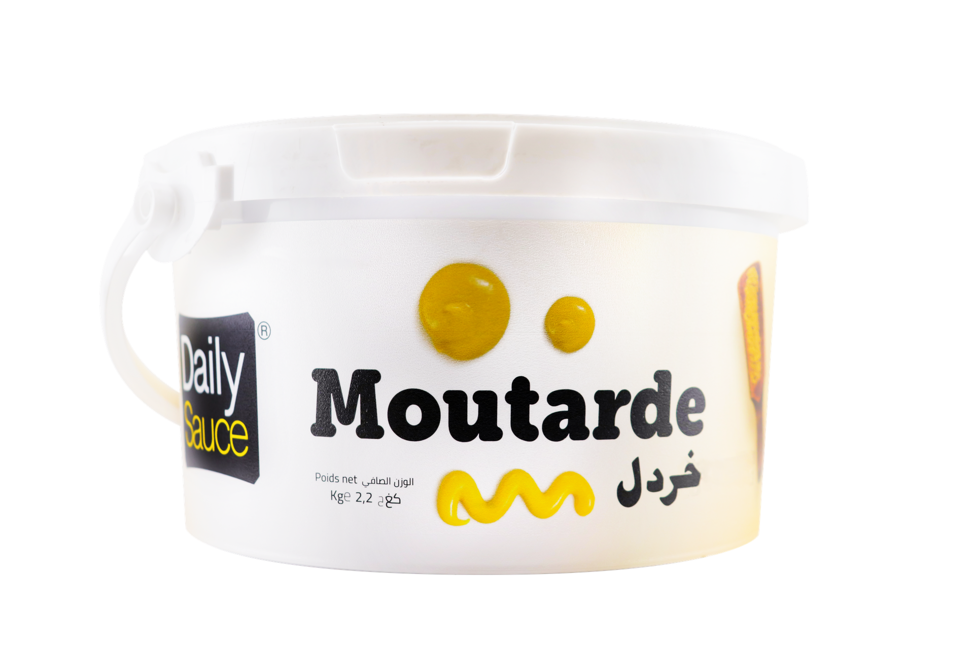 Moutarde en seau 2.2kg