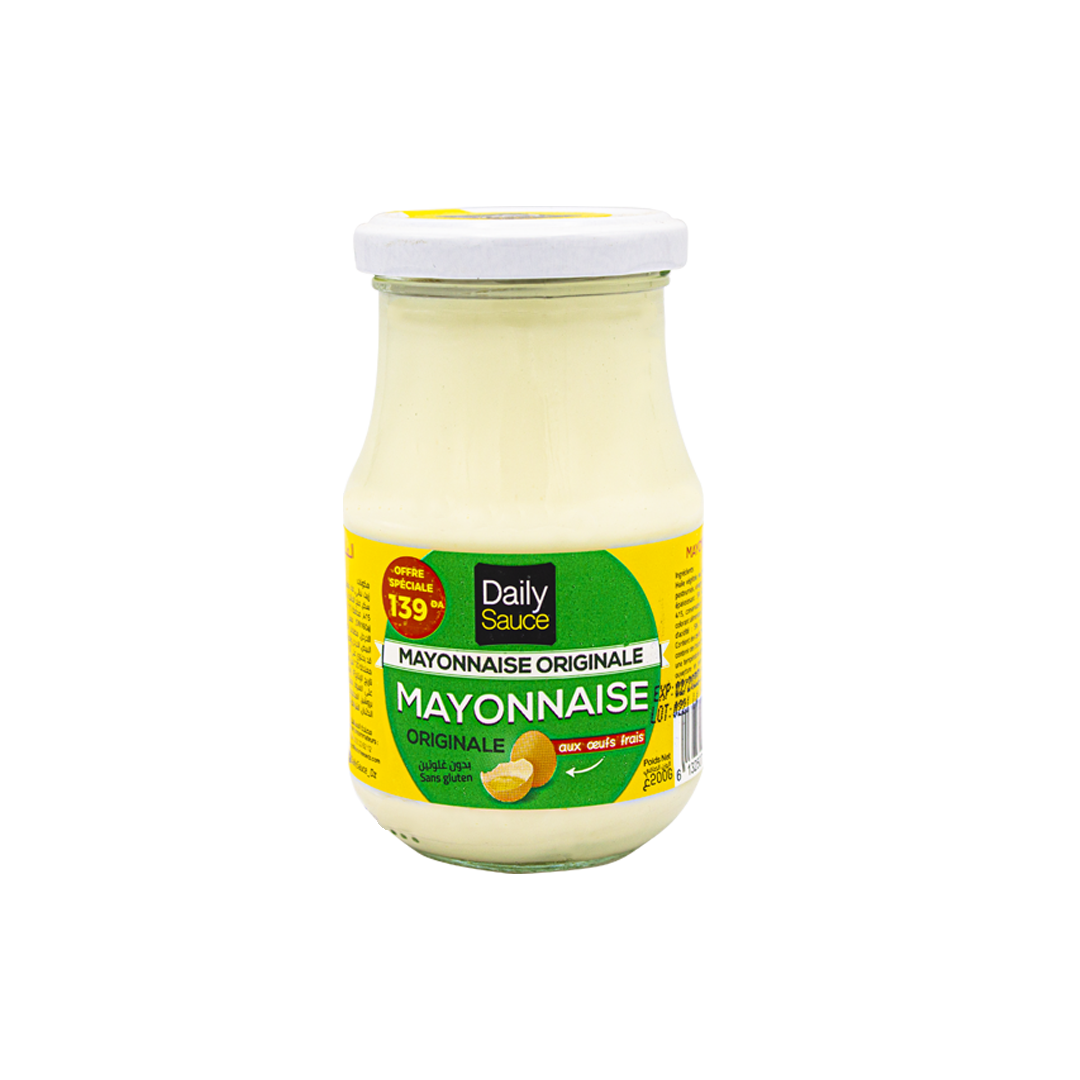 mayonnaise bocal 200 gr 70%